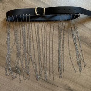 Fringe Chain belt